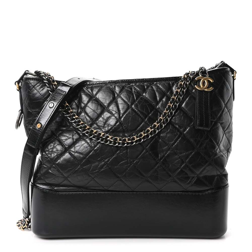 Chanel Aged Calfskin Quilted Large #295638C18B